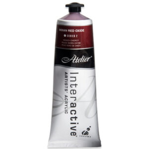 Atelier Interactive Artists Acrylic Paint 80ml- INDIAN RED OXIDE Series 2