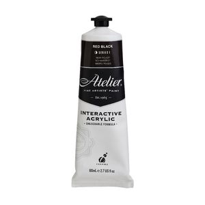Atelier Interactive Artists Acrylic Paint 80ml- RED BLACK Series 1